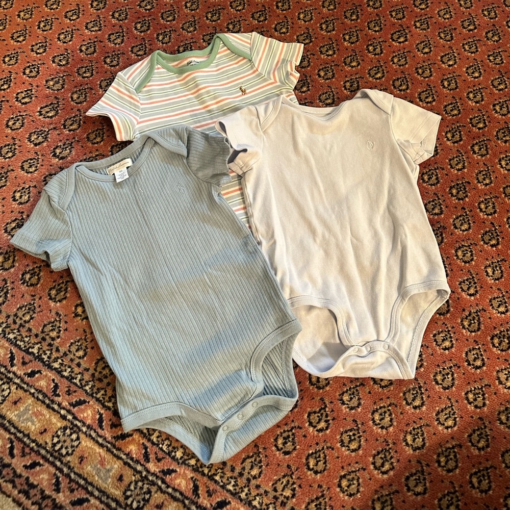 Ralph Lauren Baby Onesies